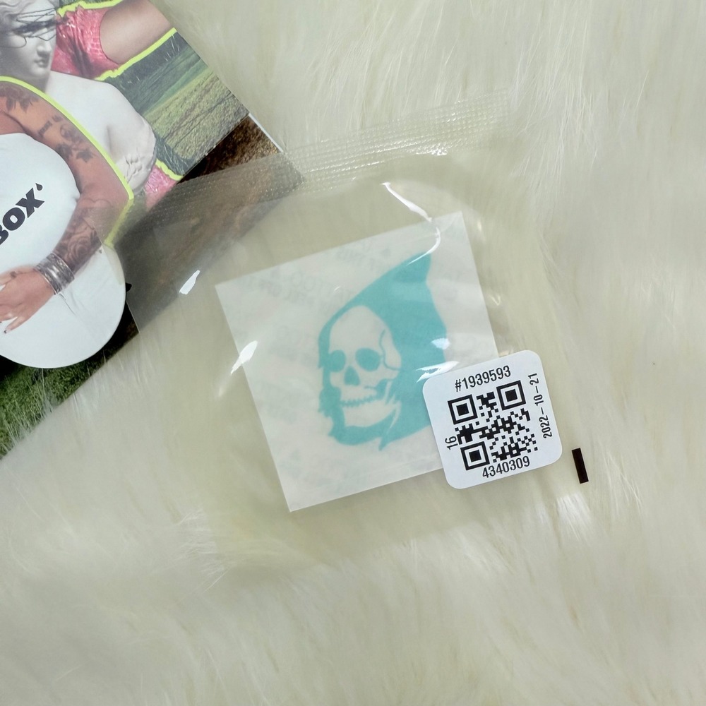 Inkbox |‎ Temporary Tattoo of Skull Grim Reaper {Lasts 1-2 Weeks}